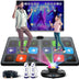 Dance Mat Game for TV/PC Family Sports Video Game Anti-slip Music Fitness Carpet Wireless Double Controller Folding Dancing Pad