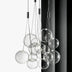 Modern Glass Ball LED Pendant Lamps Nordic Fashion Kitchen Bedroom Living Dining table Room Indoor Hanging Lighting Fixtures