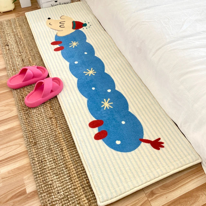 Cartoon Living Room Decorative Carpets Dog Pattern Bedroom Bedside Carpet Cute Children's Room Rug Plush Soft Balcony Rugs Ковер