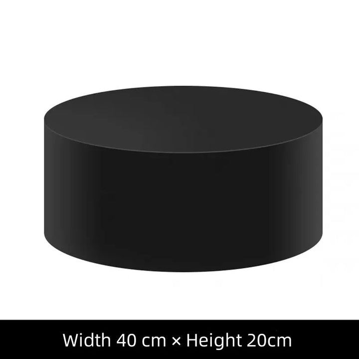 Statue heightening base,Showcase,exhibition stand, round/rectangular, white/black (this link only sells the base)