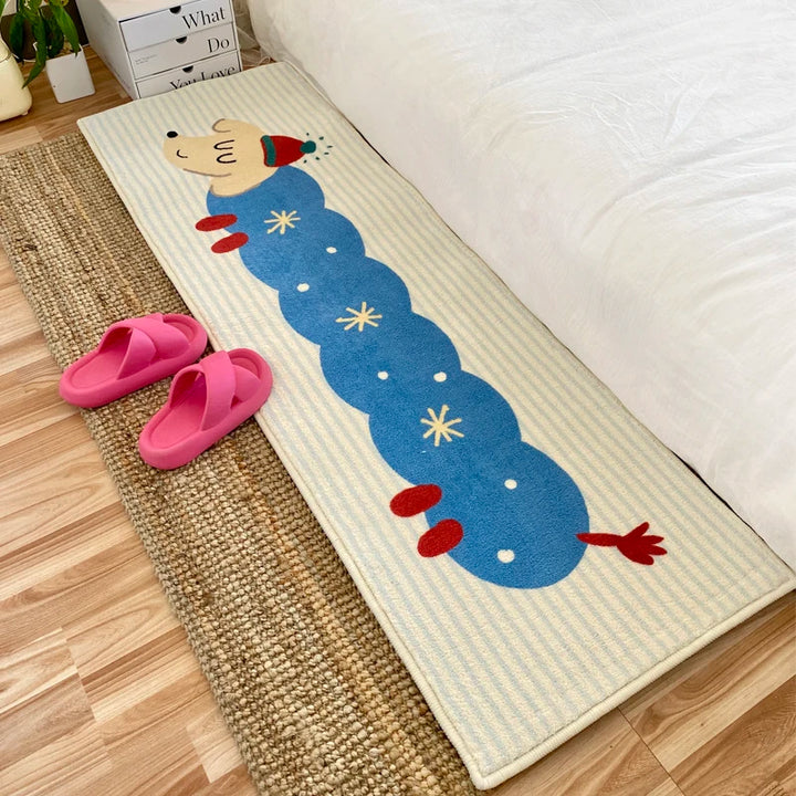 Cartoon Living Room Decorative Carpets Dog Pattern Bedroom Bedside Carpet Cute Children's Room Rug Plush Soft Balcony Rugs Ковер